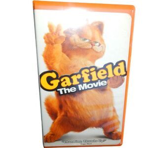 GARFIELD THE MOVIE Bill Murray Breckin Meyer VHS in original clamshell case